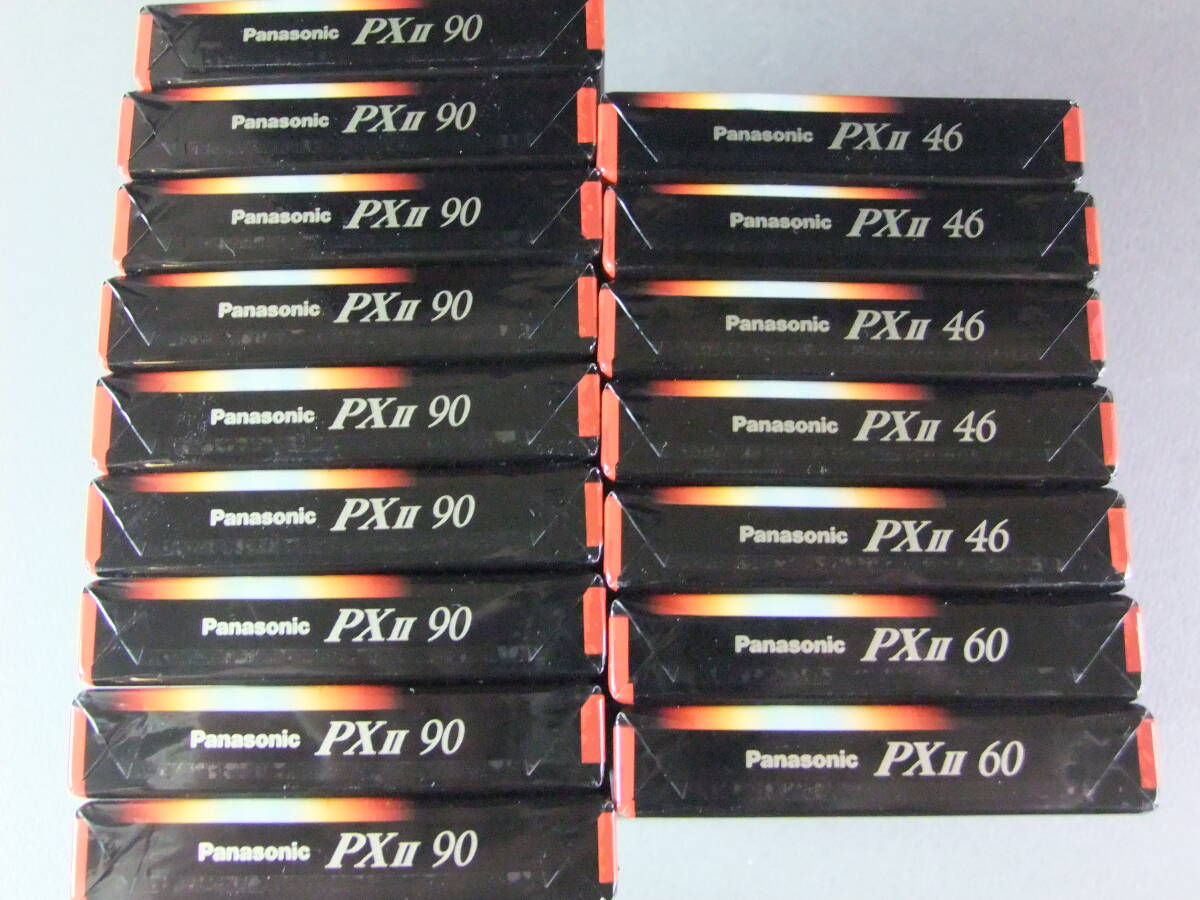 ■ 未開封 Panasonic パナソニック ZETAZ PX2 90・60・46 16本セット ハイポジ カセットテープ ■の画像5