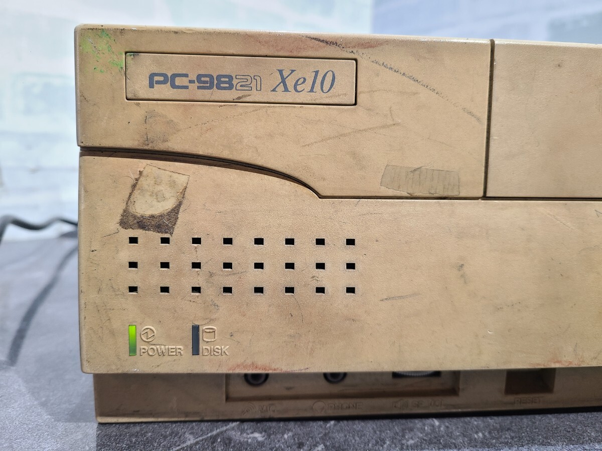 【ジャンク品】管1A114 NEC パーソナルコンピューター PC-9821Xe10/C4 通電OK HDD無し の画像2