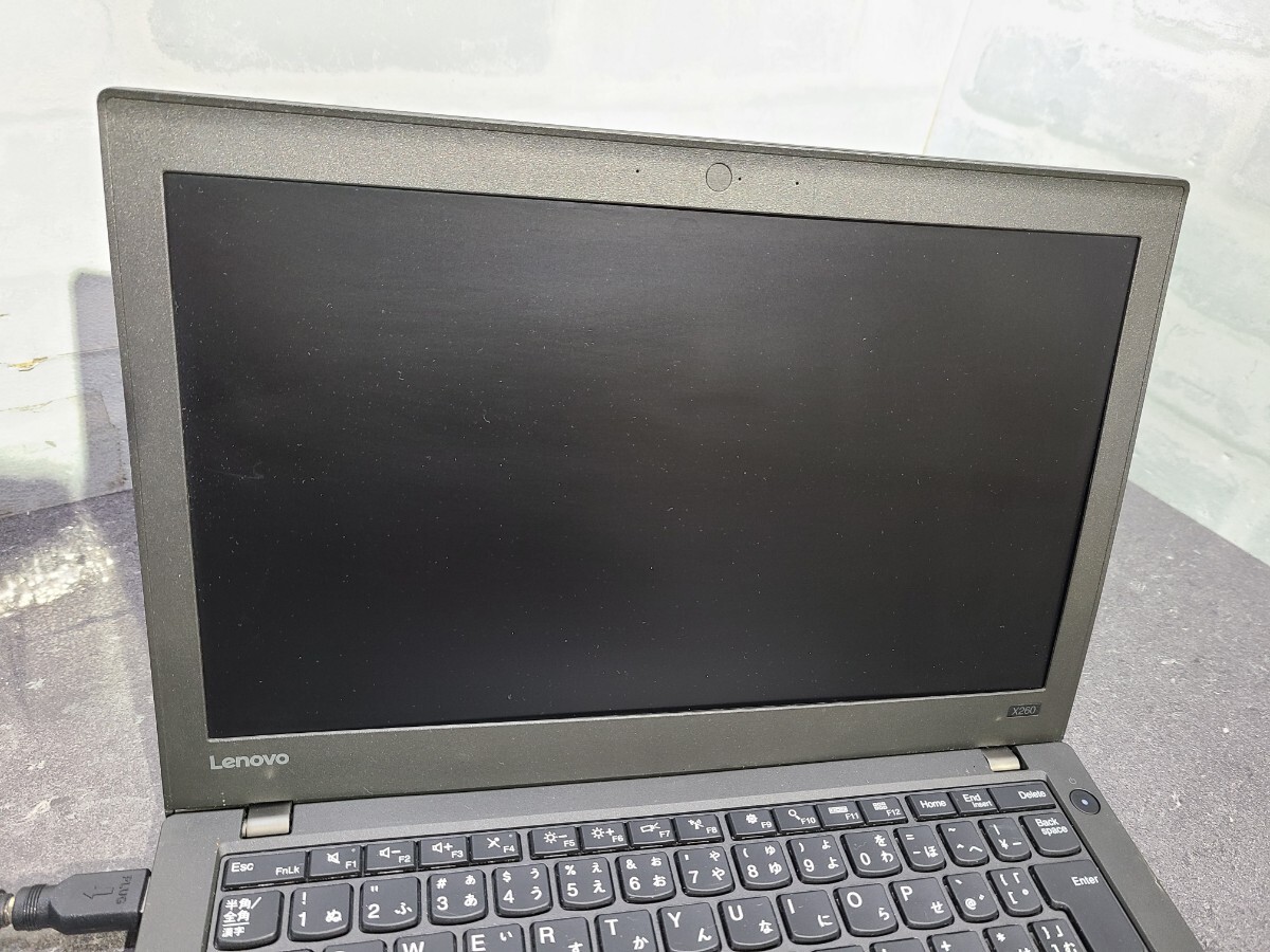 【ジャンク品】管1A167 Lenovo ThinkPad X260 CPU core i5-6200U HDD無し、HDD マウント有り、メモリー無し、バッテリ－無し 通電しませんの画像2