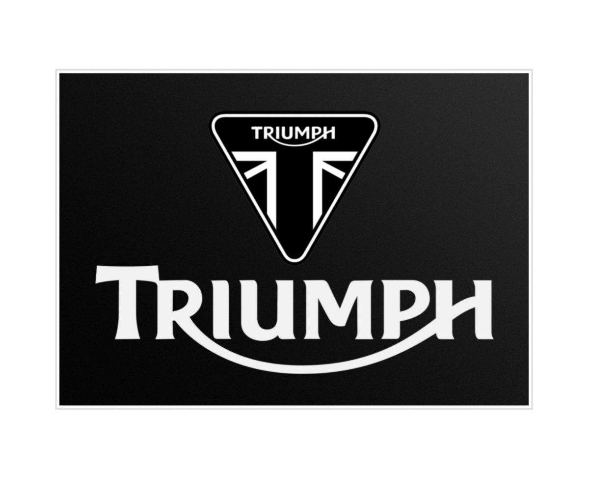 フラッグ　TRIUMPH ポスター　T64　ガレージ装飾　バナー