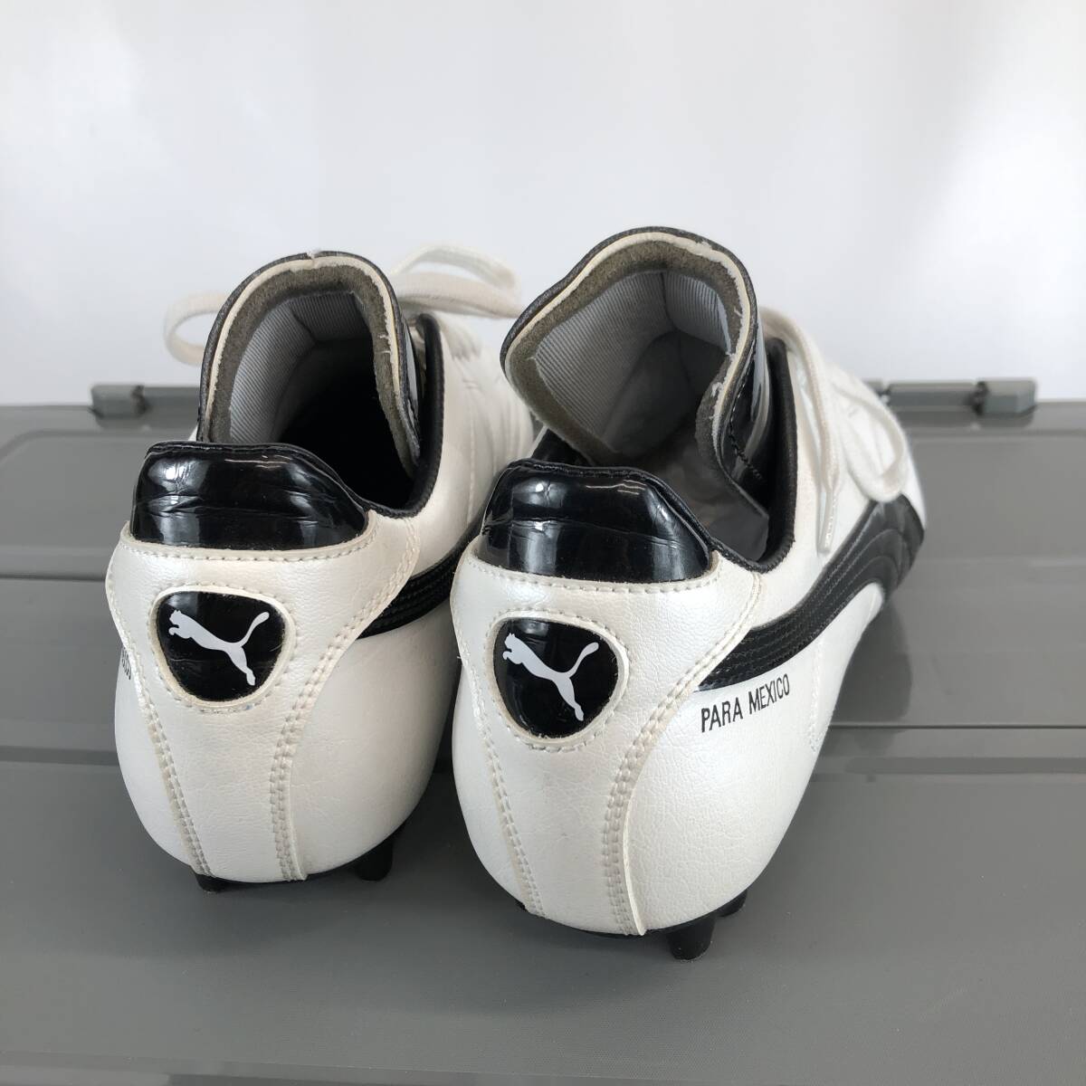 日本製 PUMA プーマ パラメヒコ E HG ホワイト ブラック US8 日本製 PUMA プーマ パラメヒコ E HG ホワイト ブラック US8