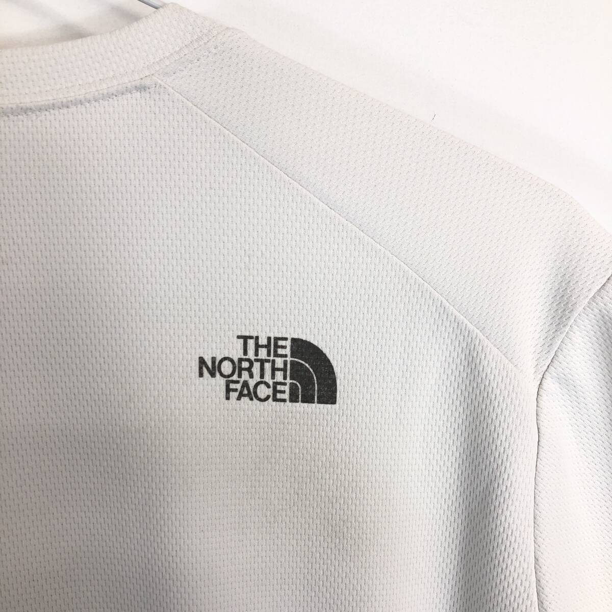 THE NORTH FACE(ノースフェイス) S/S SOCOOL PRINT CREW 半袖速乾Tシャツ ホワイト Men's Mサイズ NT11284_画像4