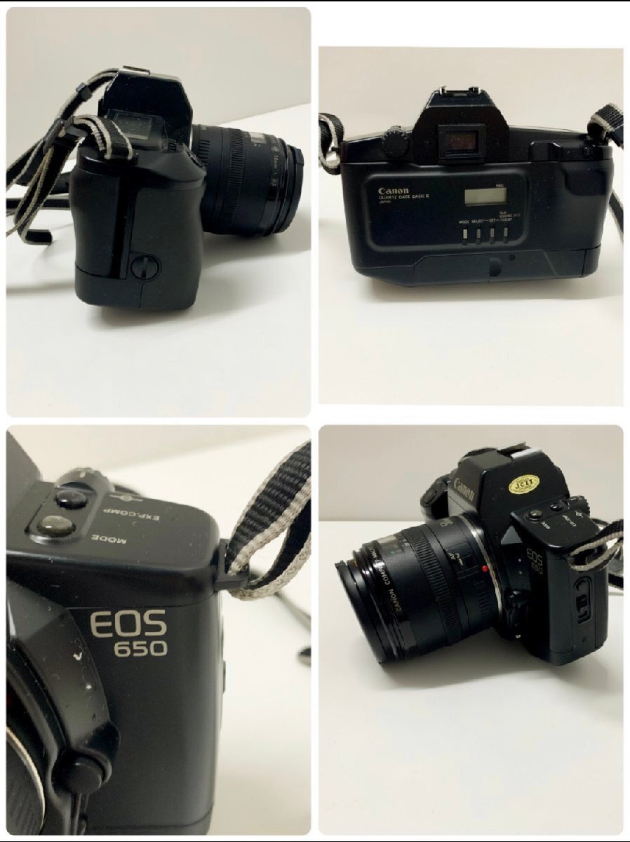 Canon EOS 650 35mm オートフォーカス AF 一眼レフカメラ フォーカルプレーンシャッター式 ストロボ キャノン_画像5