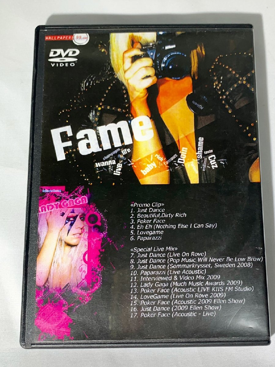 LADY GAGA CIPS&LIVE DVD