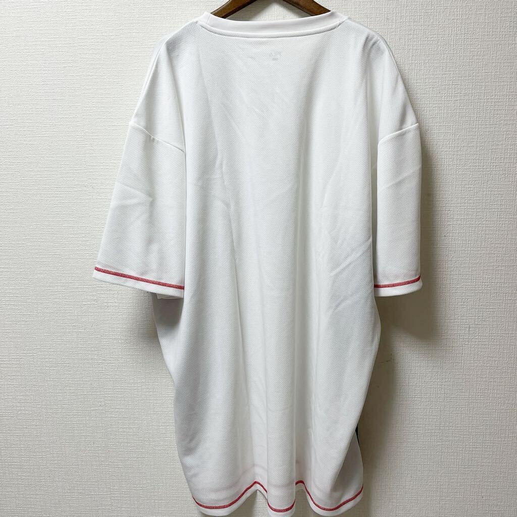 【新品】 FILA フィラ 半袖Tシャツ プラクティスシャツ 5Lサイズ ホワイト ポリエステルの画像2