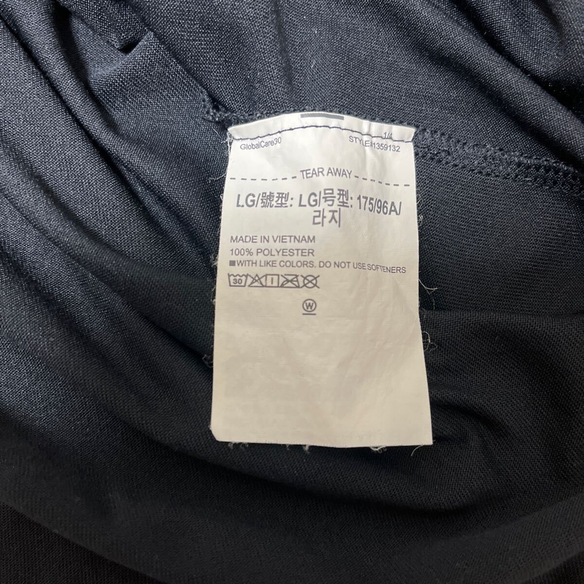 UNDER ARMOUR アンダーアーマー Tシャツ 半袖 LGサイズ ブラック ポリエステルの画像4