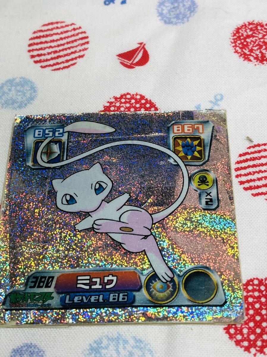 ポケモン 最強シール烈伝 キラ ミュウ_画像1