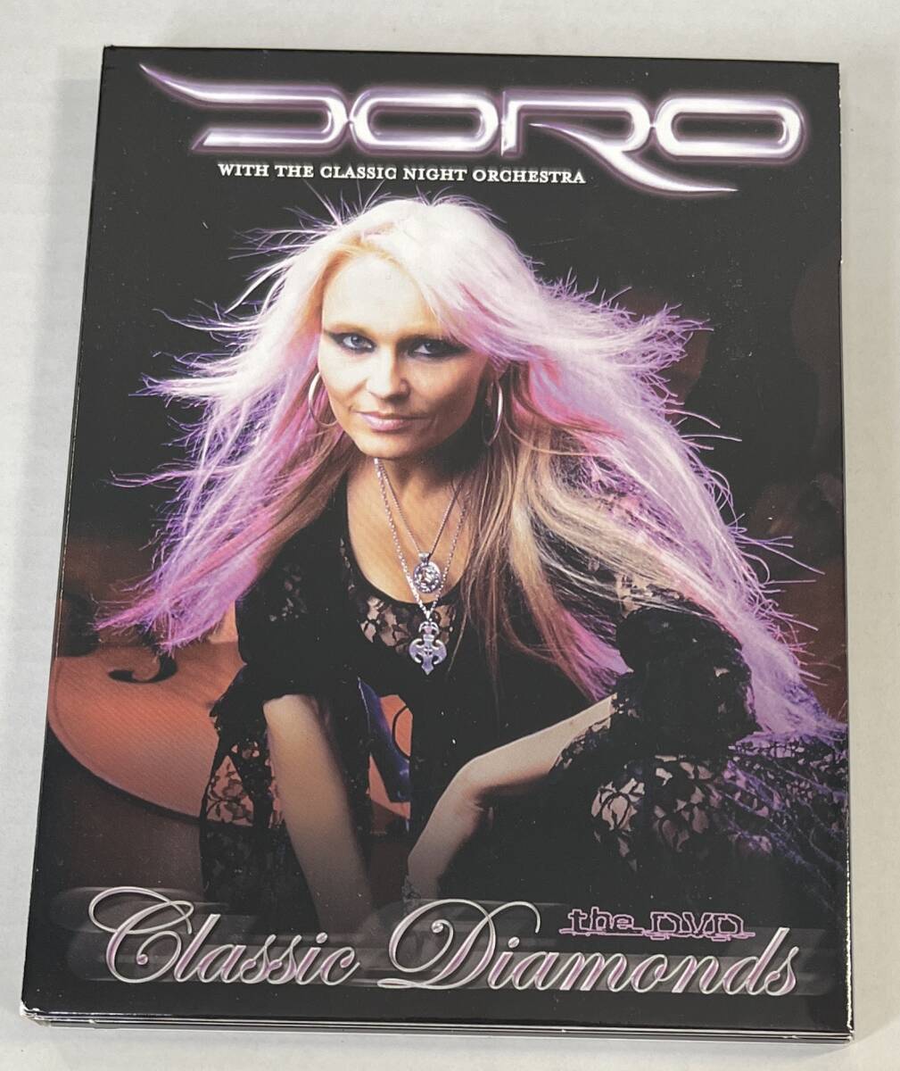 M6201◆DORO◆CLASSIC DIAMONDS - THE DVD(1DVD)輸入盤/ドイツ産ヘヴィメタル・クイーン_画像1