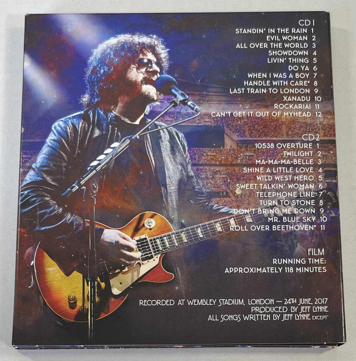 M6225◆JEFF LYNNE'S ELO◆WEMBLEY OR BUST(2CD+Blu-ray)輸入盤の画像2
