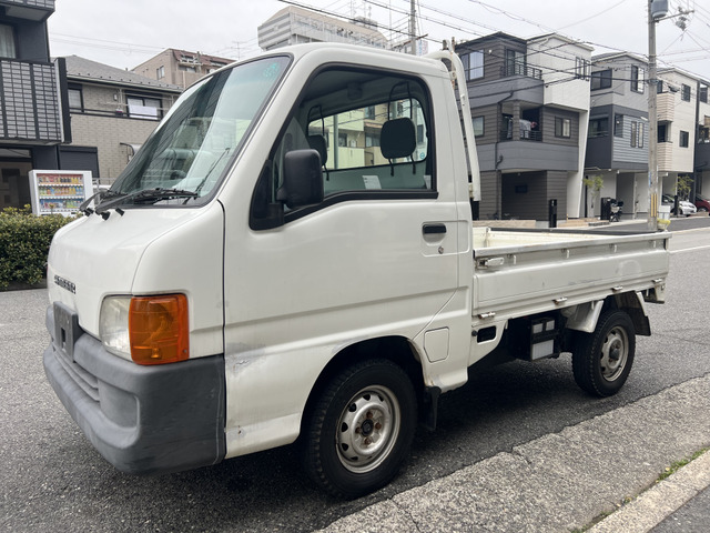 売切り 神戸 スバル サンバー 4WD 実走行 軽トラ はたらく車 予備検付き渡し可能の画像2
