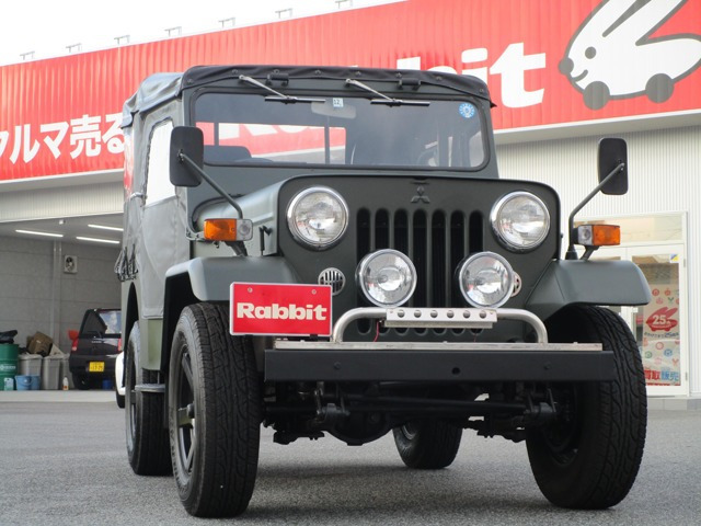 【厳選中古車・広島県】 昭和52年 三菱 ジープ 2.7 ディーゼル 4WD 社外AW/社外フォグ/社外バンパー_画像の続きは「車両情報」からチェック