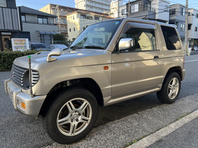 売切り 神戸 三菱 パジェロミニ AT ターボ 実走行 4WD 予備検可能の画像2