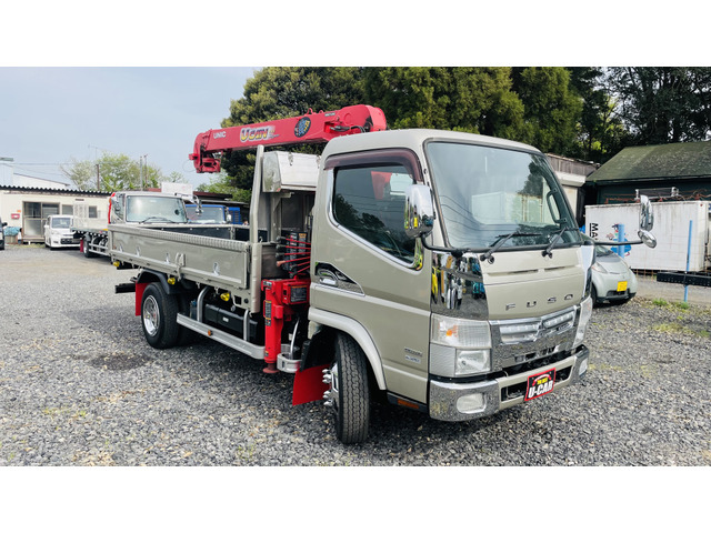 [ various cost komi] repayment with guarantee : Heisei era 29 year Mitsubishi Fuso Canter crane 4 step radio controller attaching 3500KG