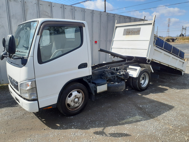 [ various cost komi]: Mitsubishi Fuso Canter vehicle inspection "shaken" attaching 3t loader dump Shinmeiwa 