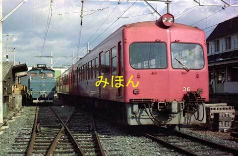 [鉄道写真] 遠州鉄道30系＆ED212 (3177)_画像1