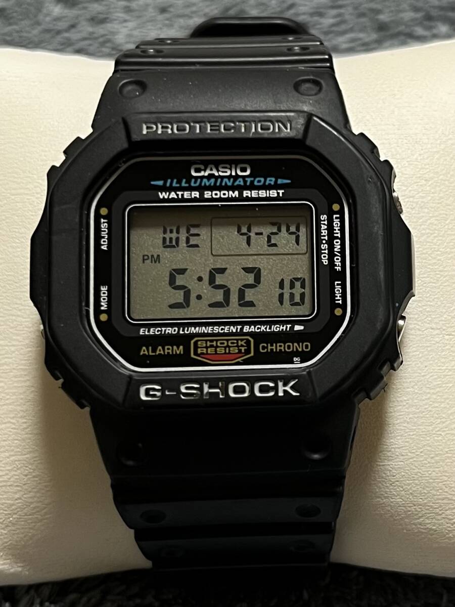 CASIO カシオ G-SHOCK DW-5600E クォーツ 腕時計 【稼動品】 電池新品の画像1