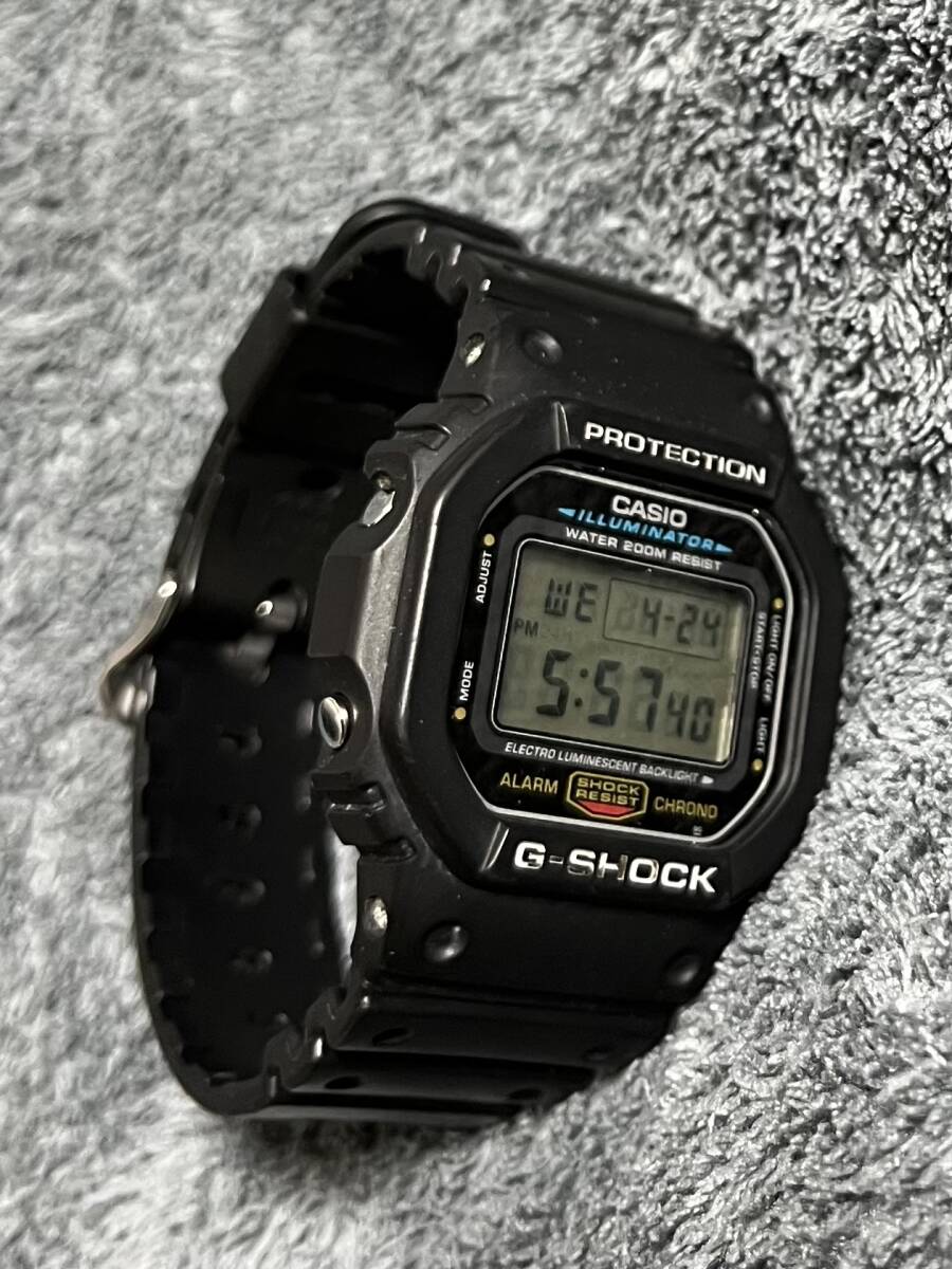 CASIO カシオ G-SHOCK DW-5600E クォーツ 腕時計 【稼動品】 電池新品の画像6