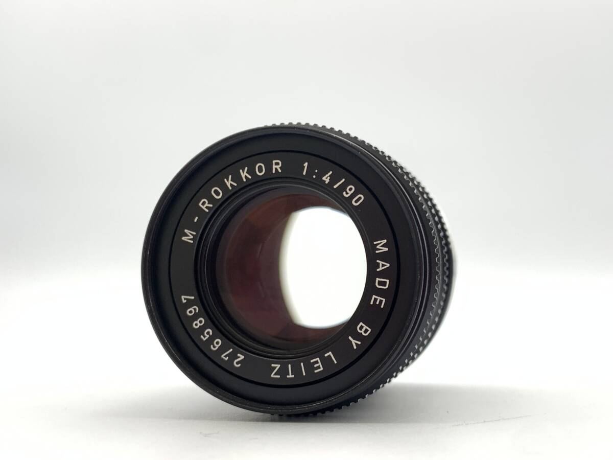 LEITZ MINOLTA M-ROKKOR 90mm f4 中望遠 単焦点レンズ ライカMマウントの画像2