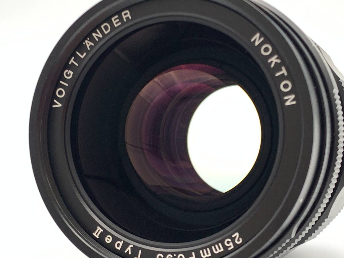 1:0.95 25mm / VOIGTLANDER NOKTON 25mm f0.95 TypeⅡ フォクトレンダー 広角単焦点レンズ マイクロフォーサーズ用の画像2