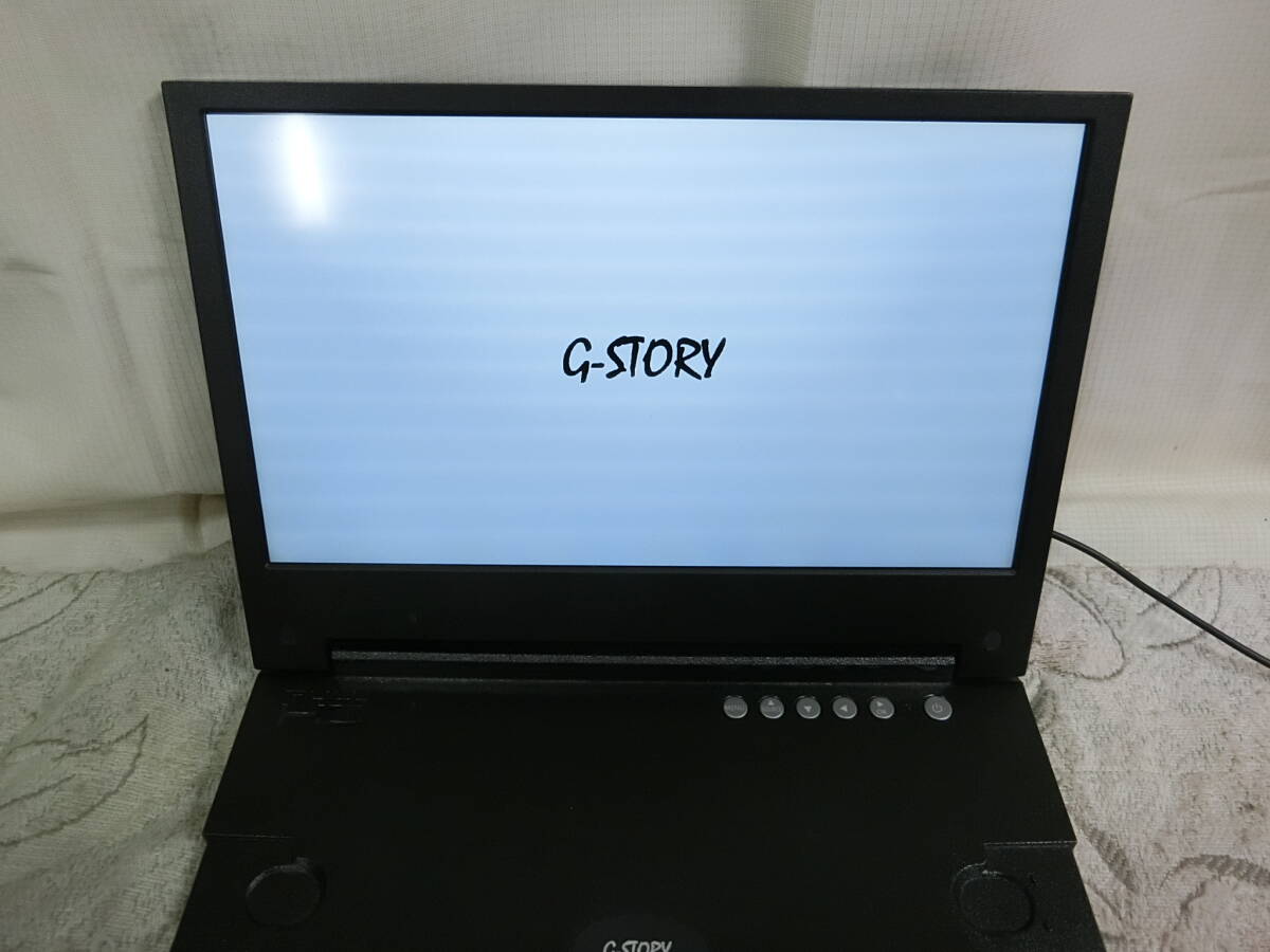 ★①PS4 G-STORY 11.6型ポータブルゲーミングモニター(PS4 Slim用)[GS116SR] ★ジャンク品の画像2