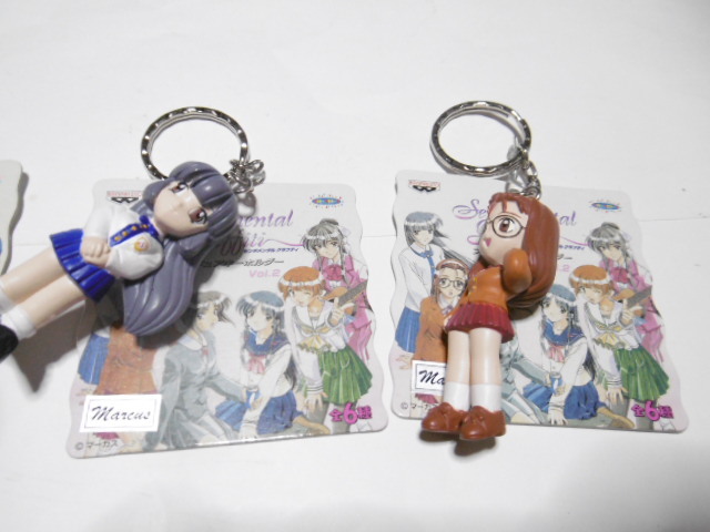  sentimental * graffiti figure key holder (3 piece )