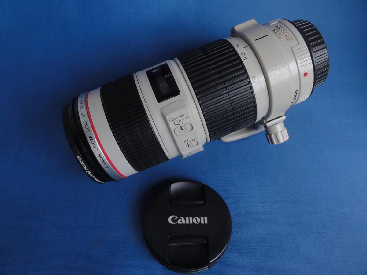 ★CANON ZOOM LENS EF 70-200㎜ 1:4 L IS USM 三脚座付 新品同様 即決★の画像4