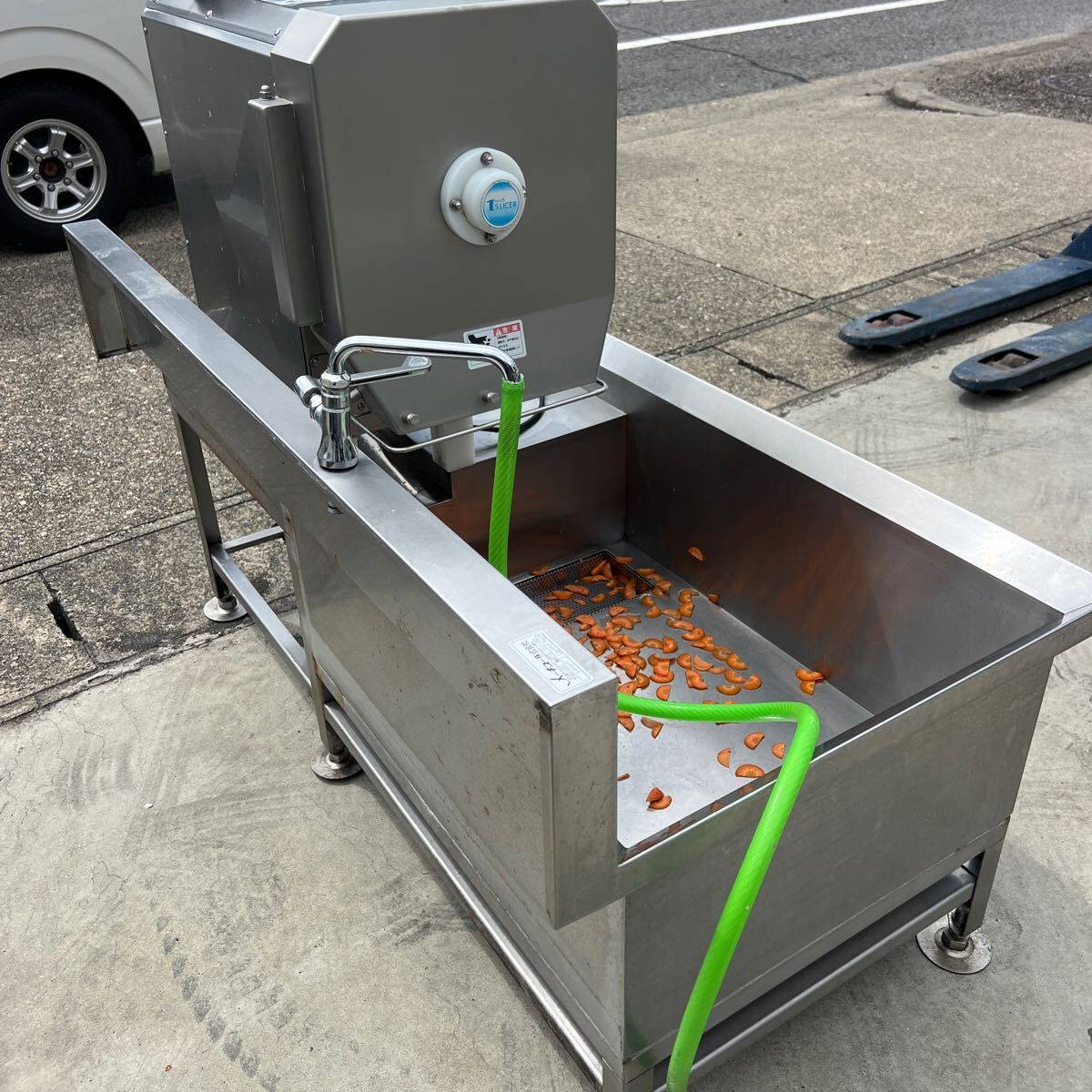 業務用 ワンタッチスライサーOSI-06S 100V 中西製作所 野菜 業務用 ワンタッチスライサーOSI-06S 100V 中西製作所 野菜