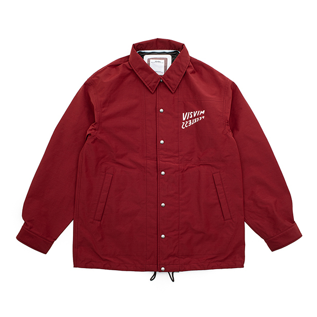 VISVIM ビズビム COACH JKT 2.5L GORE-TEX コーチジャケット RED 1の画像1