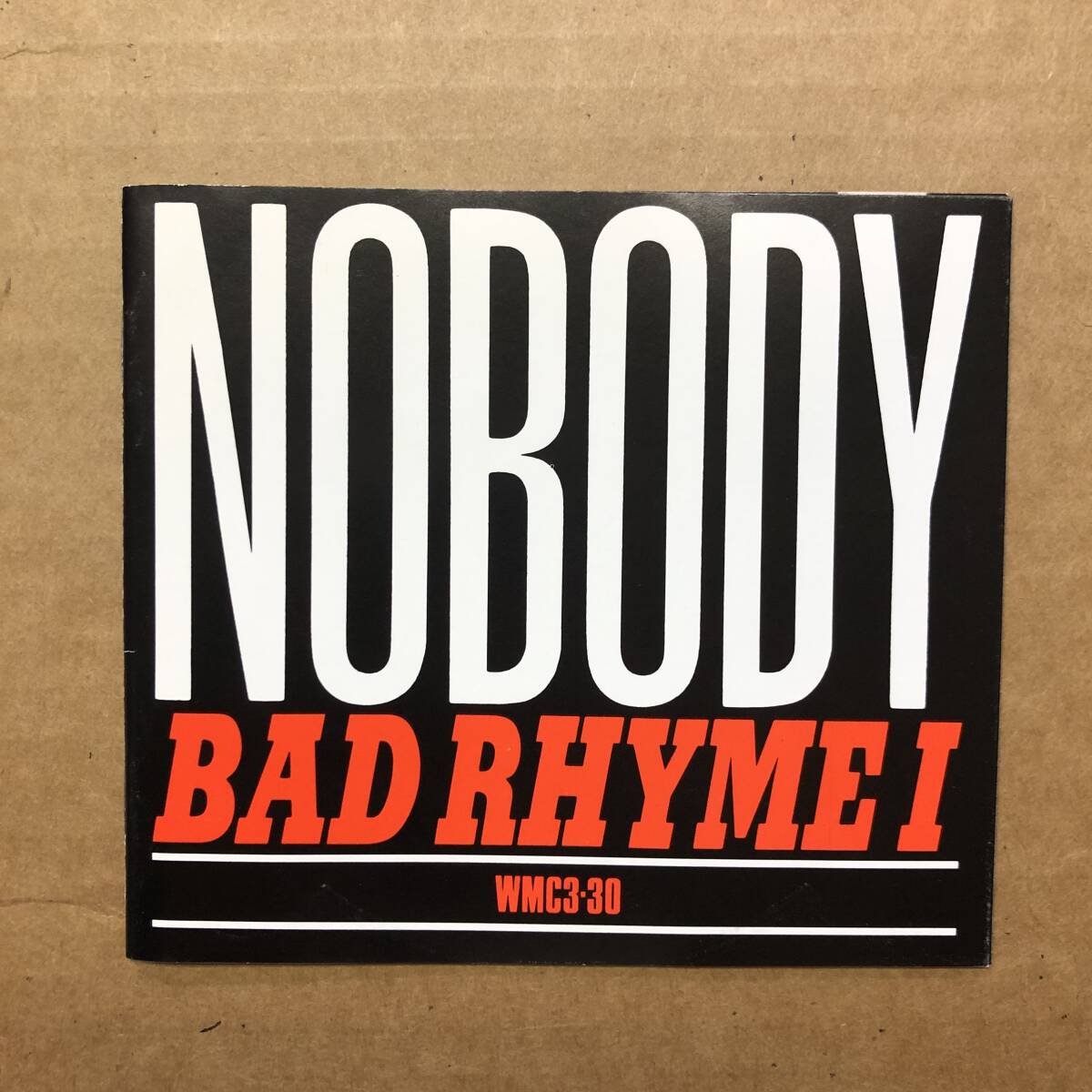 ■ NOBODY / BAD RHYME 【2CD】WEA3-30/1[2枚組] _画像6