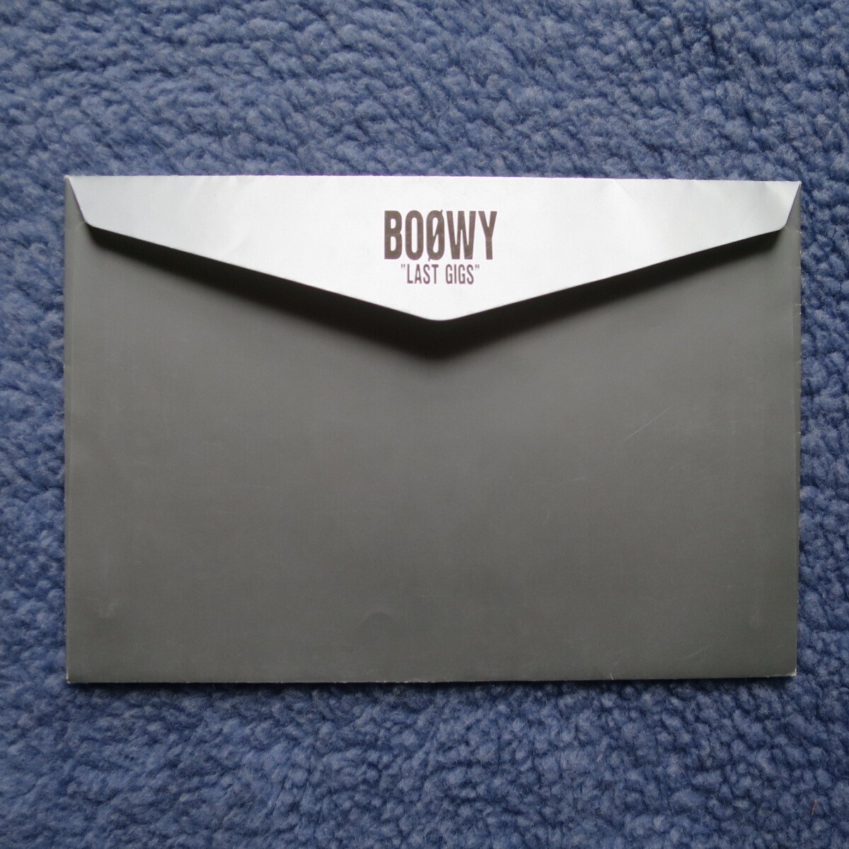 BOOWY LAST GIGS フォトカード　88年 当時物 氷室京介 布袋寅泰_画像4