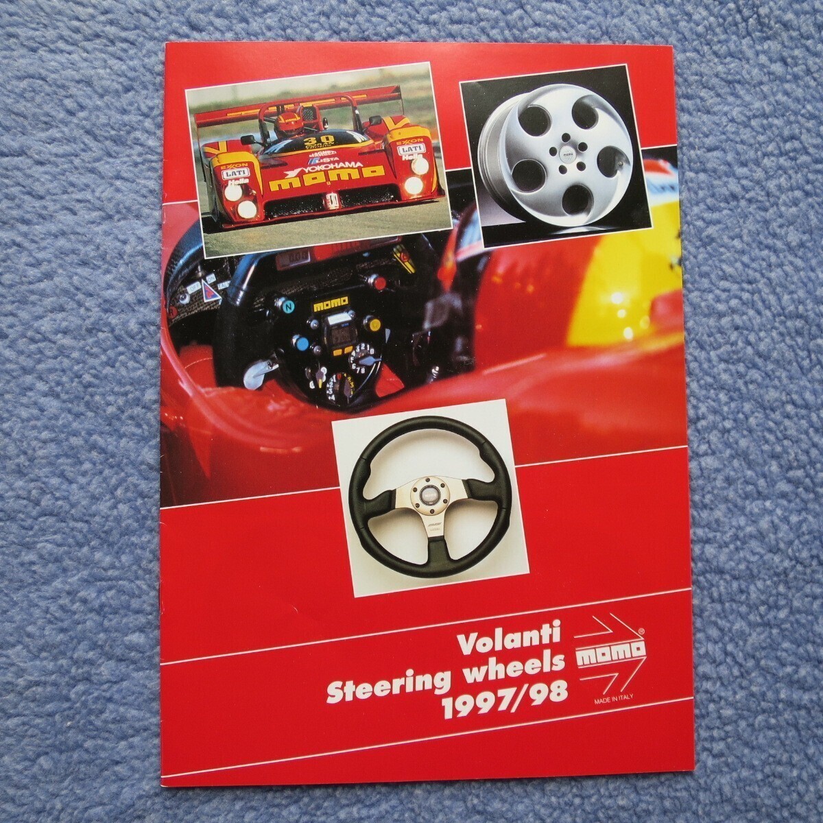 MOMO Momo pamphlet catalog momo Volanti Steering wheels 1997/1998