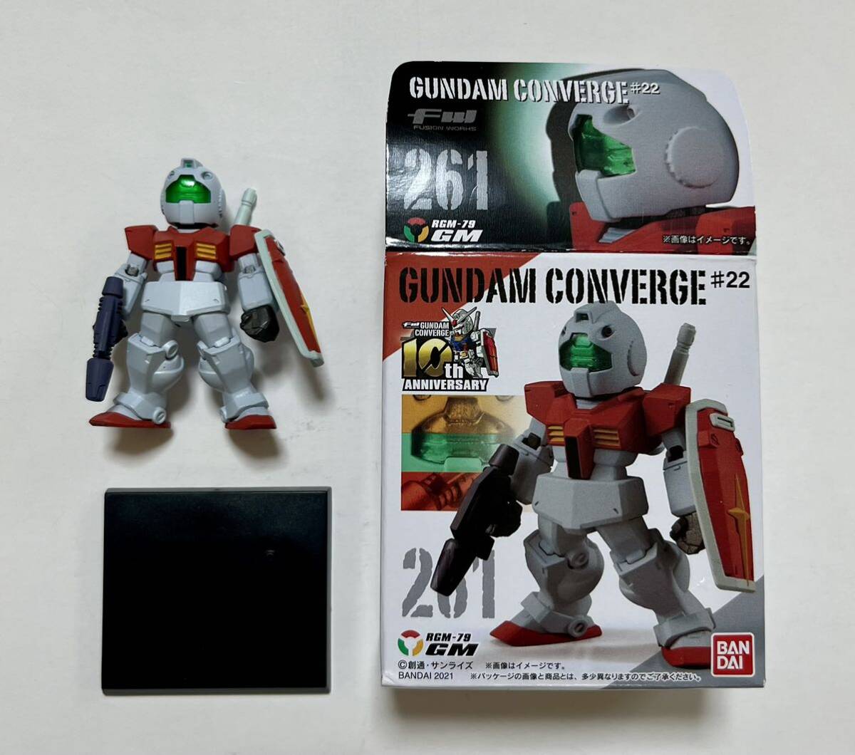 ガンダムコンバージ FW #22 ジム 261 GUNDAM CONVERGE バンダイ の画像1