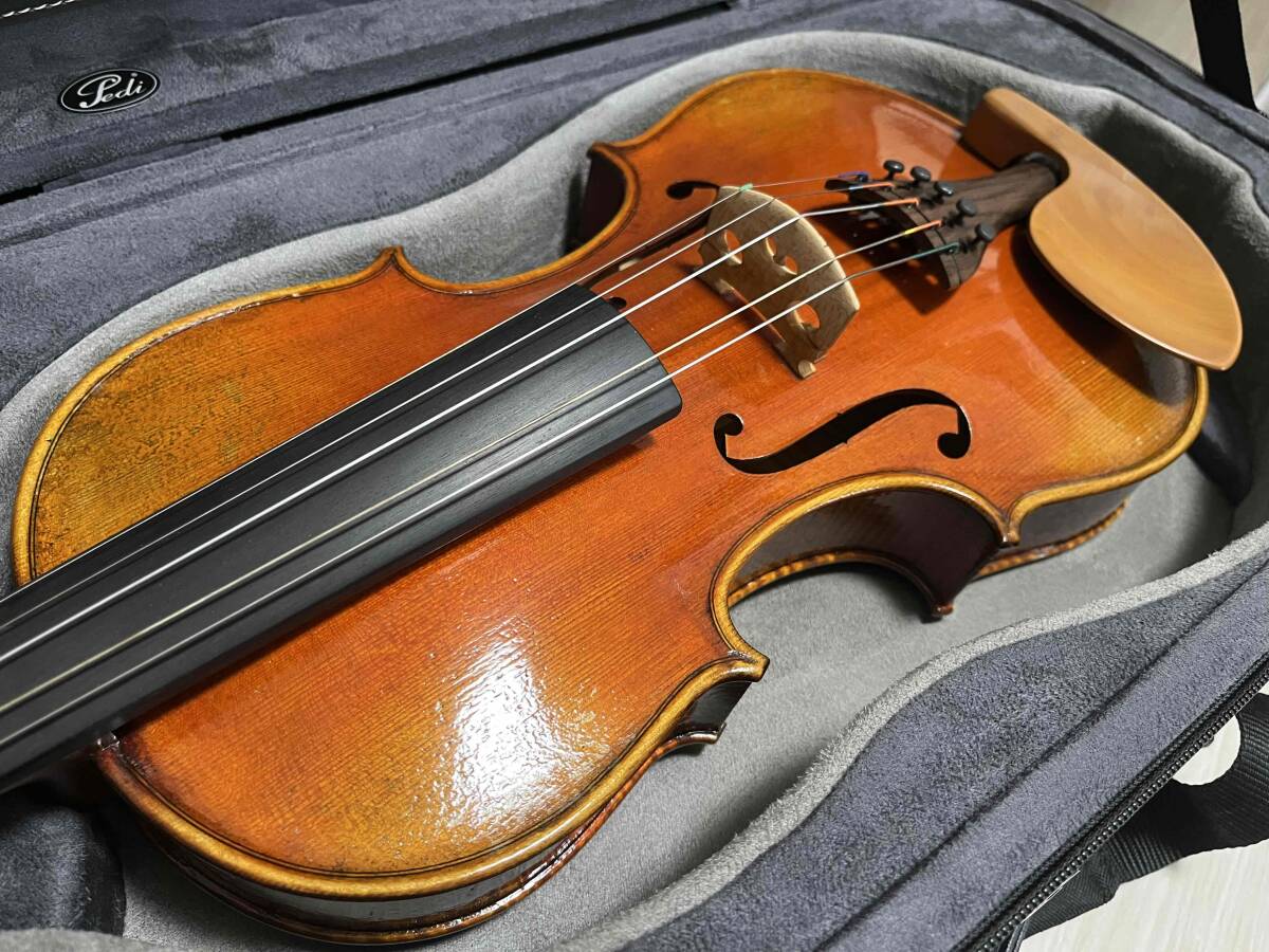 【レア？】 5弦 ヴィオラ ｜小型 調整済 Pediケース付き（検索： ビオラ Viola 五弦 5-Strings ジャズ ブルーグラス アイリッシュ）_画像1