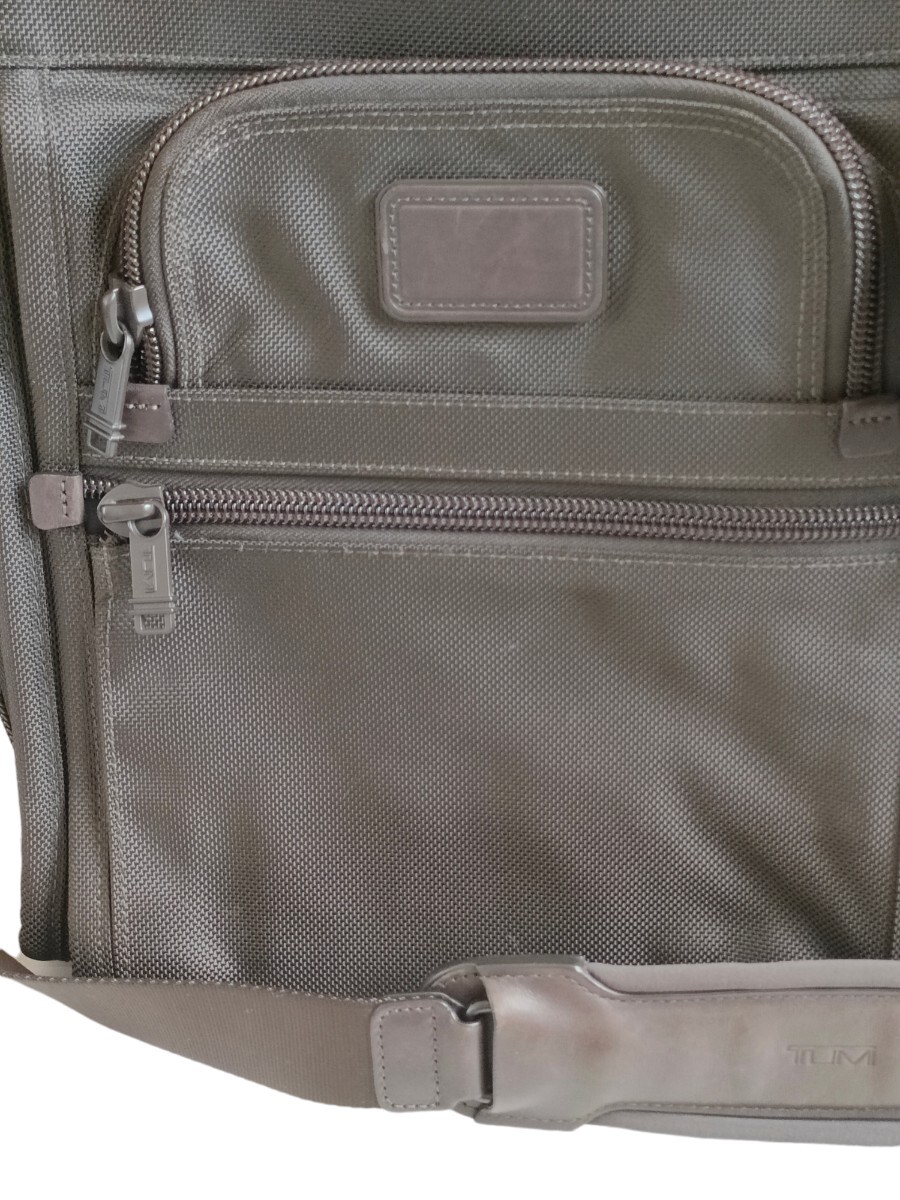 【TUMI／トゥミ】2WAYビジネスバッグ ダークブラウン 26114BH 極美品 ブリーフケース 2way ナイロン ショルダーバッグ