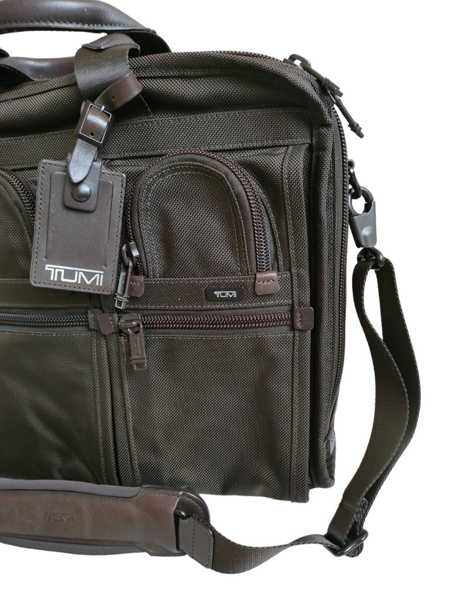 TUMI/トゥミ】2WAYビジネスバッグ ダークブラウン 26114BH 極美 TUMI/トゥミ】2WAYビジネスバッグ ダークブラウン 26114BH 極美