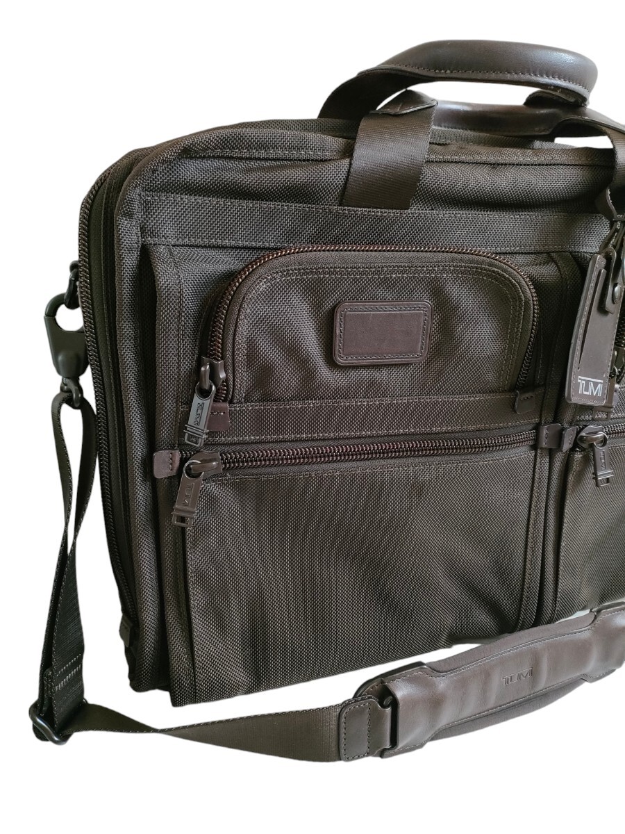 TUMI/トゥミ】2WAYビジネスバッグ ダークブラウン 26114BH 極美 TUMI/トゥミ】2WAYビジネスバッグ ダークブラウン 26114BH 極美