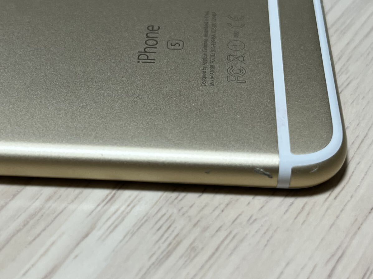 iPhone6s 128GB GOLD Softbank アイフォン ジャンク アップル Apple の画像8