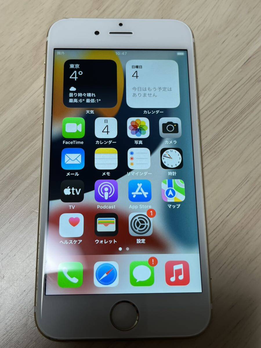 iPhone6s 128GB GOLD Softbank アイフォン　ジャンク　アップル Apple _画像1