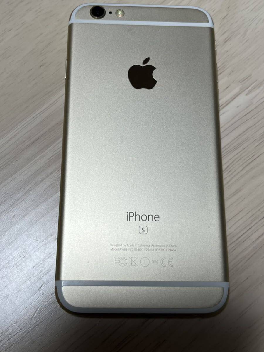 iPhone6s 128GB GOLD Softbank アイフォン ジャンク アップル Apple の画像5