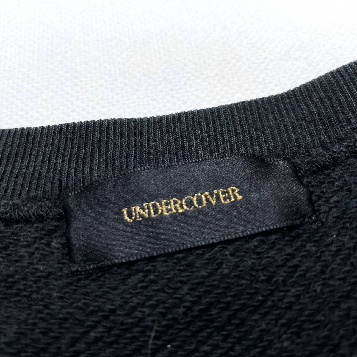 2000\'S~ undercover UNDER COVER print sweat pants black ( Vintage archive 90s Rider's UNDERCOVERISM Good Enough AFFA CAP
