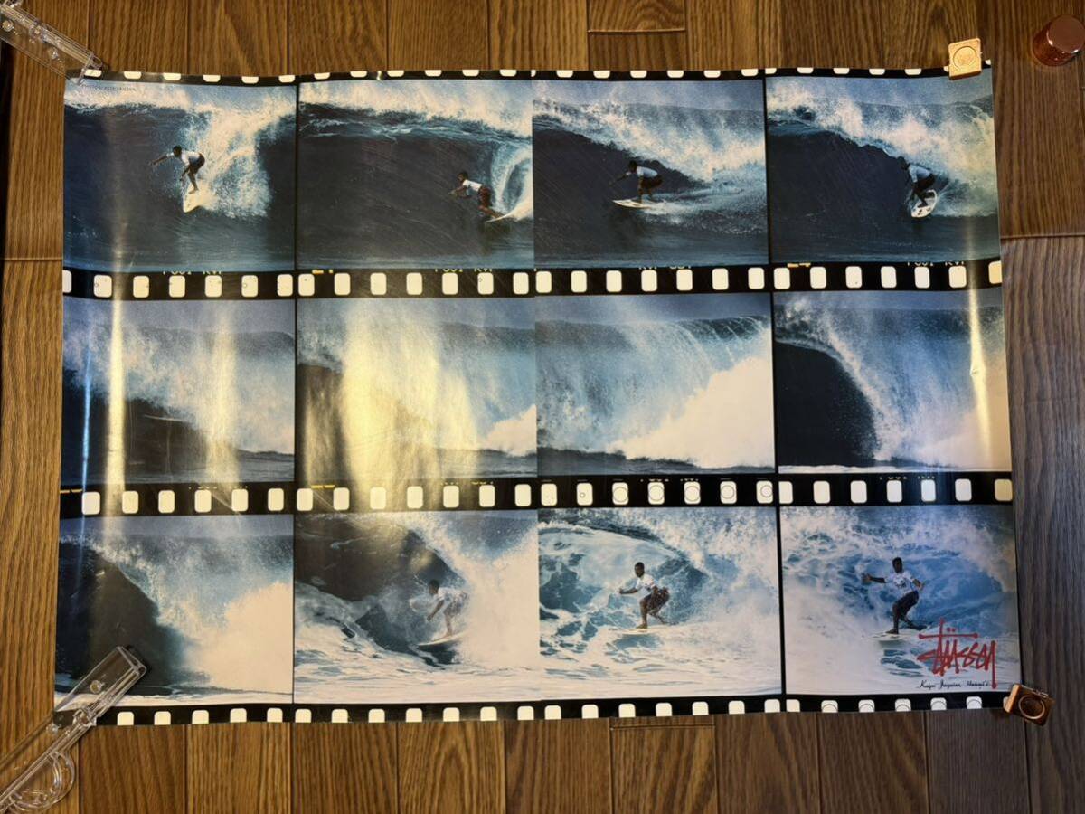 STUSSY 非売品 ポスター 2SETで デッドストック ヴィンテージ old 1990 danny montoya richard mulder ステューシー SK8 スケボーsurfの画像5