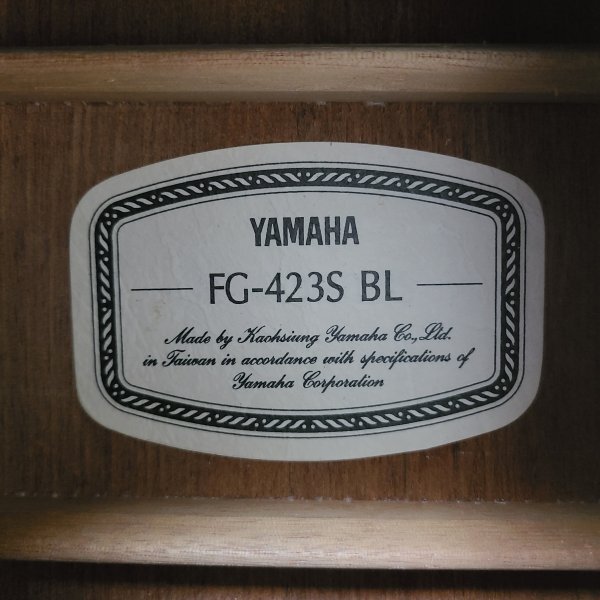 ■ＹＡＭＡＨＡ ＦＧ－４２３ＳＢＬ（エレアコ仕様）の画像7