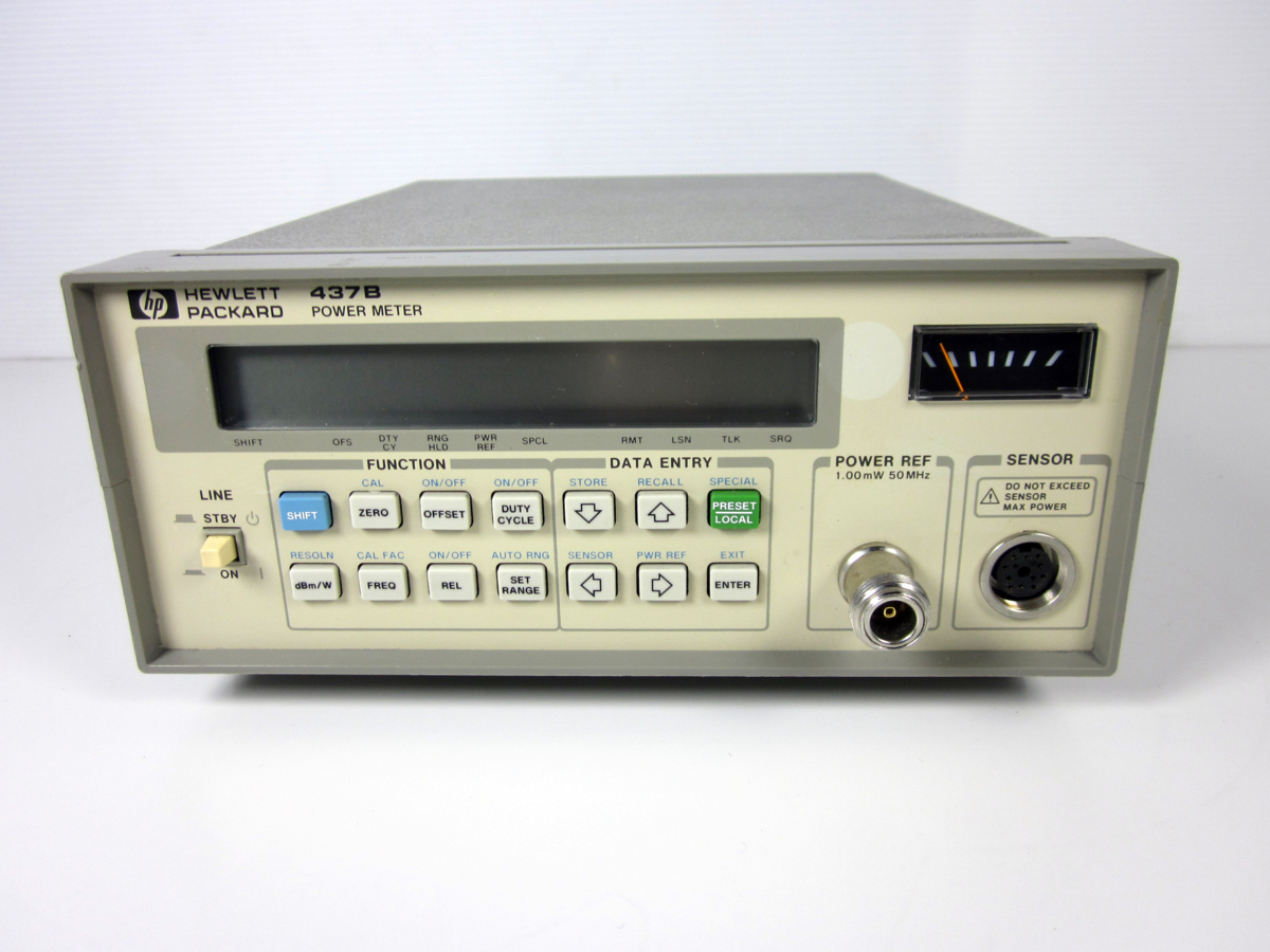 中古】パワーメーター 437B HP キーサイト アジレント 3m9777 中古】パワーメーター 437B HP キーサイト アジレント 3m9777