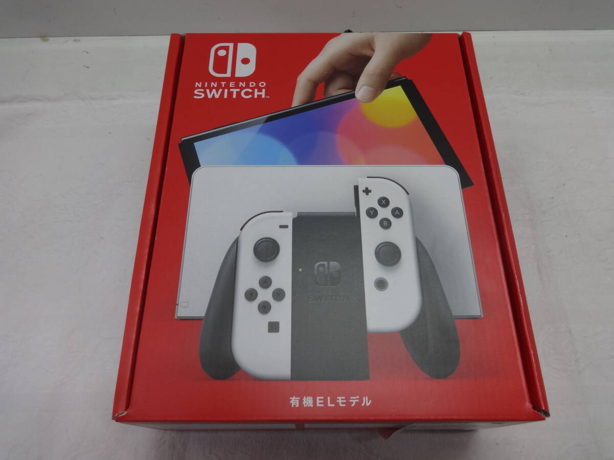 Y656 Nintendo Switch ニンテンドースイッチ本体 有機ELモデル 未使用品_画像1