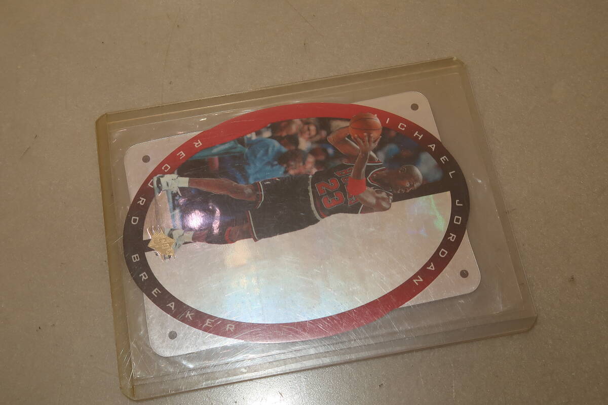 1円～1996 Michael Jordan UDA SPx Record Breaker R1 マイケルジョーダン Upper Deck NBA カード バスケットボールの画像1