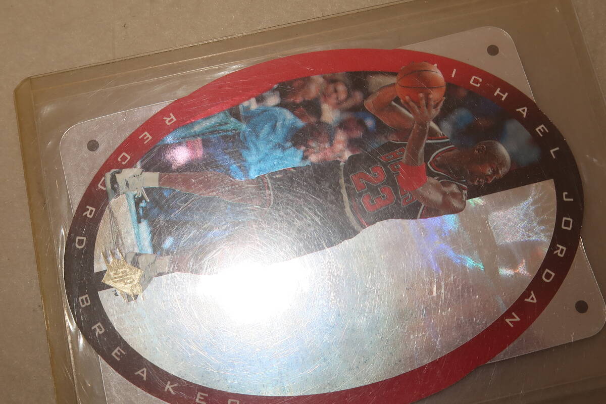 1円～1996 Michael Jordan UDA SPx Record Breaker R1 マイケルジョーダン Upper Deck NBA カード バスケットボールの画像2