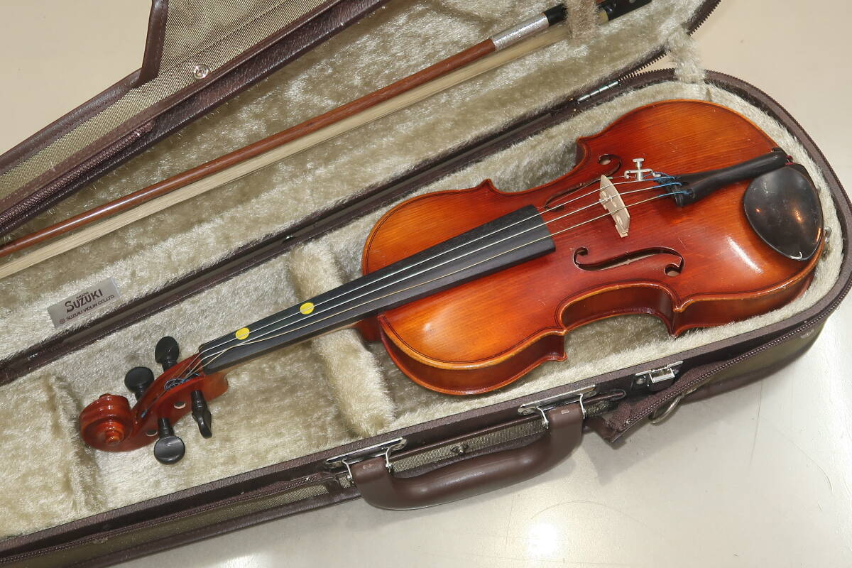 1円～SUZUKI スズキ Violin バイオリン No.200 1/8 Anno 1996の画像1