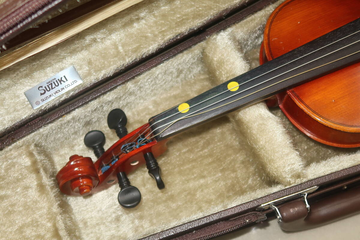 1円～SUZUKI スズキ Violin バイオリン No.200 1/8 Anno 1996の画像2