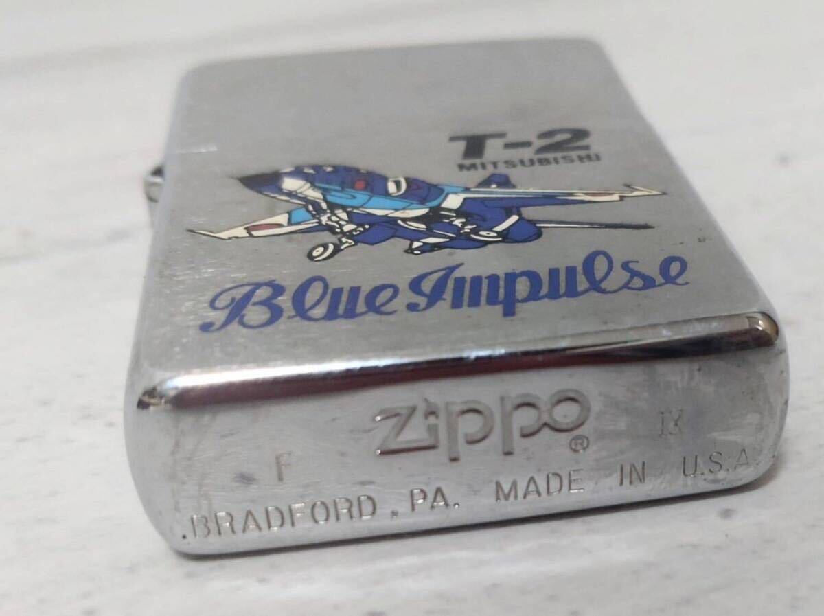 ■未使用■ ZIPPO Zippo ジッポ T-2 Blue Impulse ブルーインパルス 喫煙具 喫煙グッズ オイルライター 着火未確認の画像3