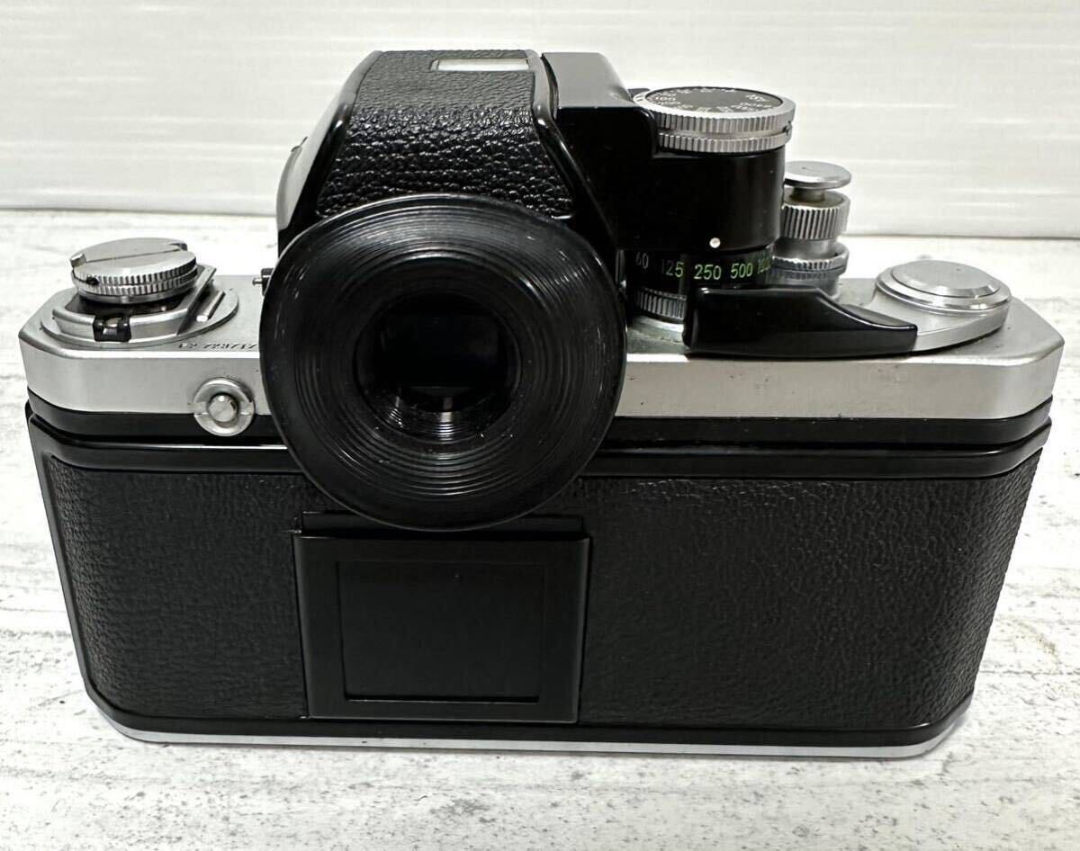 ■希少レア■ Nikon F2 フォトミック 一眼レフ フィルムカメラ ボディ レンズ NIKKOR 50mm 1:1.4 ブラック シルバー カメラ_画像4